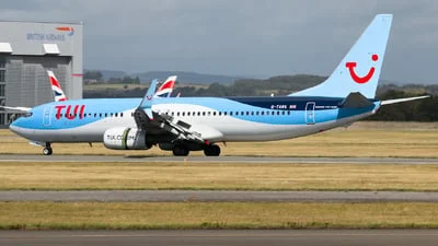 TUI G-TAWA Boeing 737-8K5