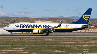Ryanair EI-DLW Boeing 737-8AS