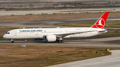 Turkish Airlines TC-LLG Boeing 787-9 Dreamliner