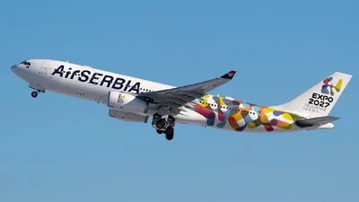 Air Serbia YU-ARE Airbus A330-243