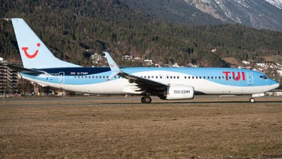 TUI G-TAWY Boeing 737-8K5
