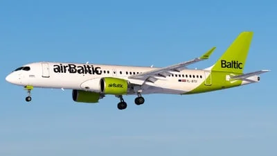 Air Baltic YL-BTD Airbus A220-371