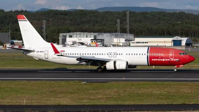Norwegian LN-NGZ Boeing 737-8JP