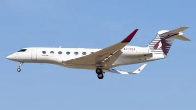 Qatar Executive A7-CGA Gulfstream G650ER