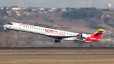 Iberia Regional (Air Nostrum) EC-MSB Bombardier CRJ-1000