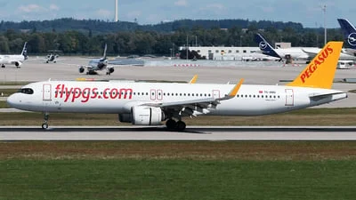 Pegasus Airlines TC-RBG Airbus A321-251NX