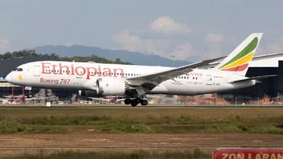 Ethiopian Airlines ET-AOQ Boeing 787-8 Dreamliner