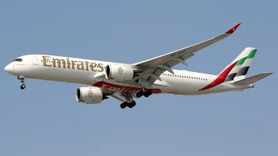 Emirates A6-EXC Airbus A350-941
