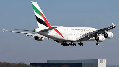 Emirates A6-EEL Airbus A380-861