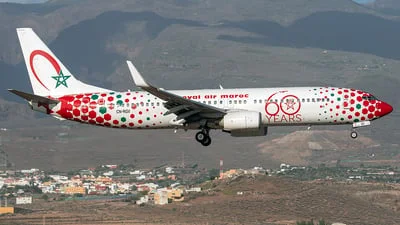 Royal Air Maroc (RAM) CN-RGV Boeing 737-85P