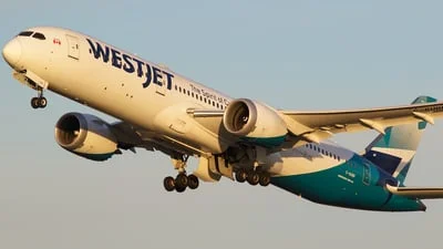 WestJet Airlines C-GURP Boeing 787-9 Dreamliner