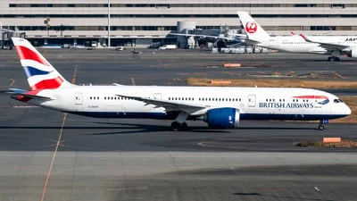 British Airways G-ZBKE Boeing 787-9 Dreamliner