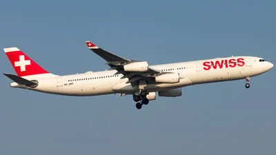 Swiss HB-JMB Airbus A340-313X