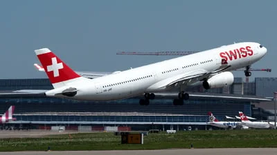 Swiss HB-JHF Airbus A330-343
