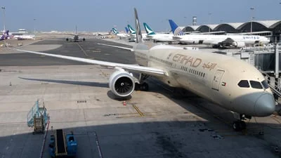 Etihad Airways A6-BLF Boeing 787-9 Dreamliner