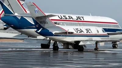 USA Jet Airlines N816AA Dassault Falcon 20