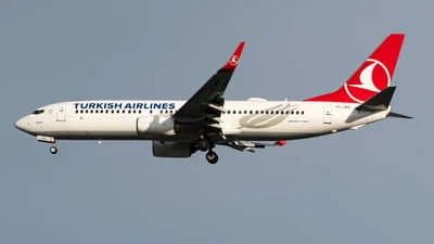 Turkish Airlines TC-JHV Boeing 737-8F2