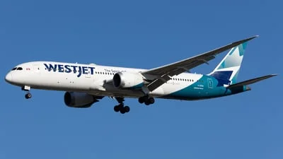 WestJet Airlines C-GYRS Boeing 787-9 Dreamliner