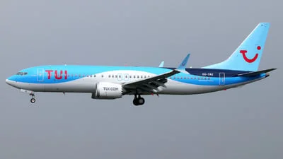 TUI OO-TMZ Boeing 737-8 MAX