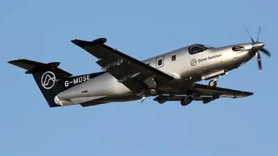 Silver Aviation G-MDSE Pilatus PC-12/47E NGX
