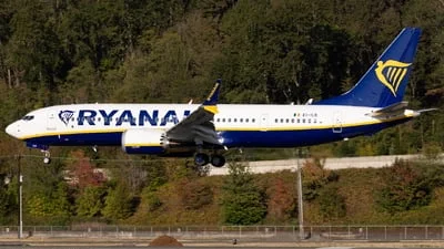 Ryanair EI-ILB Boeing 737-8-200 MAX