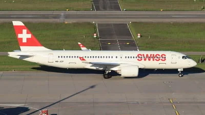 Swiss HB-JCP Airbus A220-371