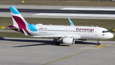 Eurowings D-AEWT Airbus A320-214
