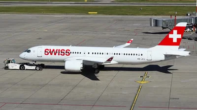 Swiss HB-JCJ Bombardier CSeries CS300