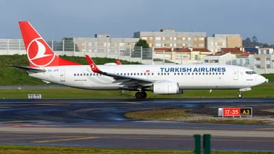 Turkish Airlines TC-JVV Boeing 737-8F2