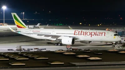 Ethiopian Airlines ET-AWM Airbus A350-941