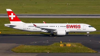Swiss HB-JCI Bombardier CSeries CS300