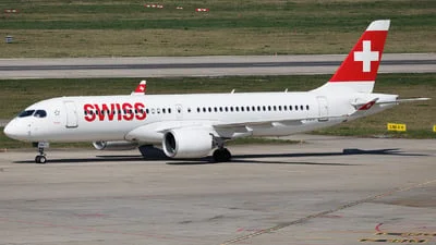 Swiss HB-JCN Bombardier CSeries CS300