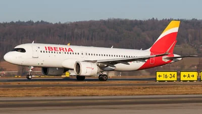Iberia EC-MXY Airbus A320-251N