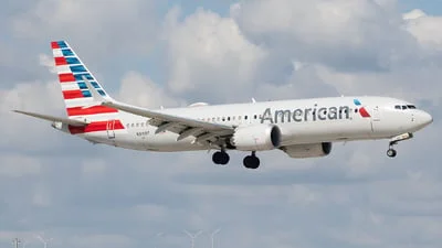 American Airlines N310RF Boeing 737-8 MAX