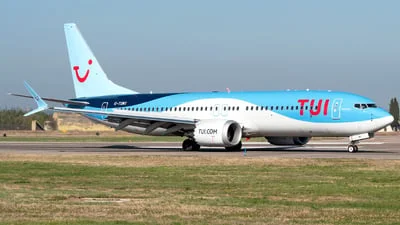 TUI G-TUMY Boeing 737-8 MAX