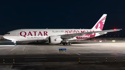 Qatar Airways Cargo A7-BFG Boeing 777-FDZ