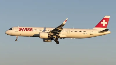 Swiss HB-JPF Airbus A321-271NX