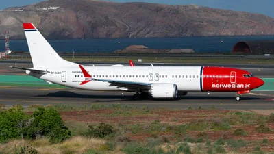 Norwegian SE-NAD Boeing 737-8 MAX