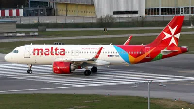KM Malta Airlines 9H-NED Airbus A320-251N
