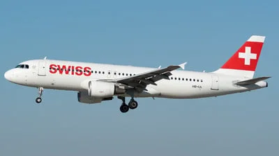 Swiss HB-IJL Airbus A320-214