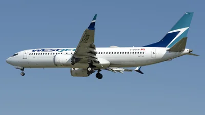 WestJet Airlines C-GCAM Boeing 737-8 MAX