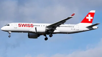 Swiss HB-JCB Bombardier CSeries CS300