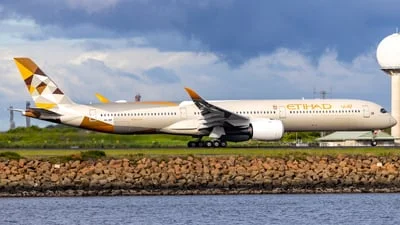 Etihad Airways A6-XWF Airbus A350-1041