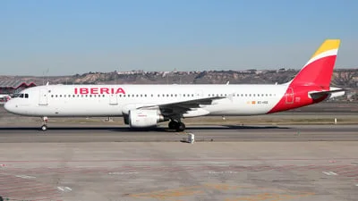 Iberia EC-IXD Airbus A321-212