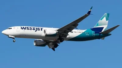 WestJet Airlines C-GTSW Boeing 737-8 MAX