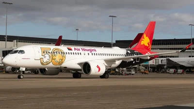 Air Niugini P2-PGA Airbus A220-371