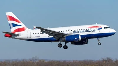 British Airways G-DBCA Airbus A319-131