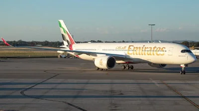 Emirates A6-EXQ Airbus A350-941