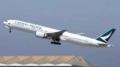 Cathay Pacific Airways B-KQF Boeing 777-367ER