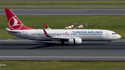 Turkish Airlines TC-JVK Boeing 737-8F2